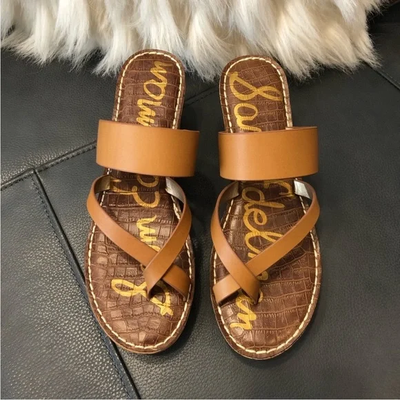 Sam Edelman Cork Platform Sandals - Picture 2 of 7